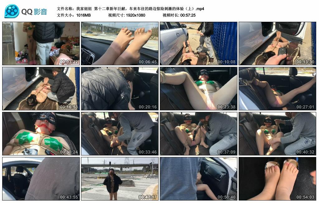 【我家妞妞】第十二章新年巨献，车来车往的路边惊险刺激的体验（上）