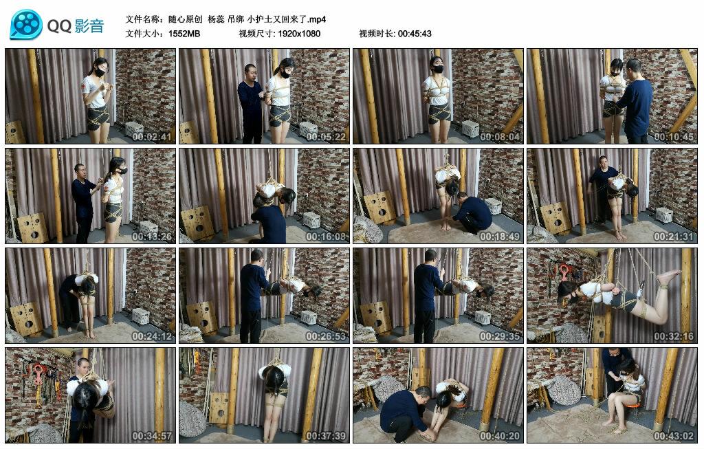 【随心原创】杨蕊 吊绑 小护土又回来了