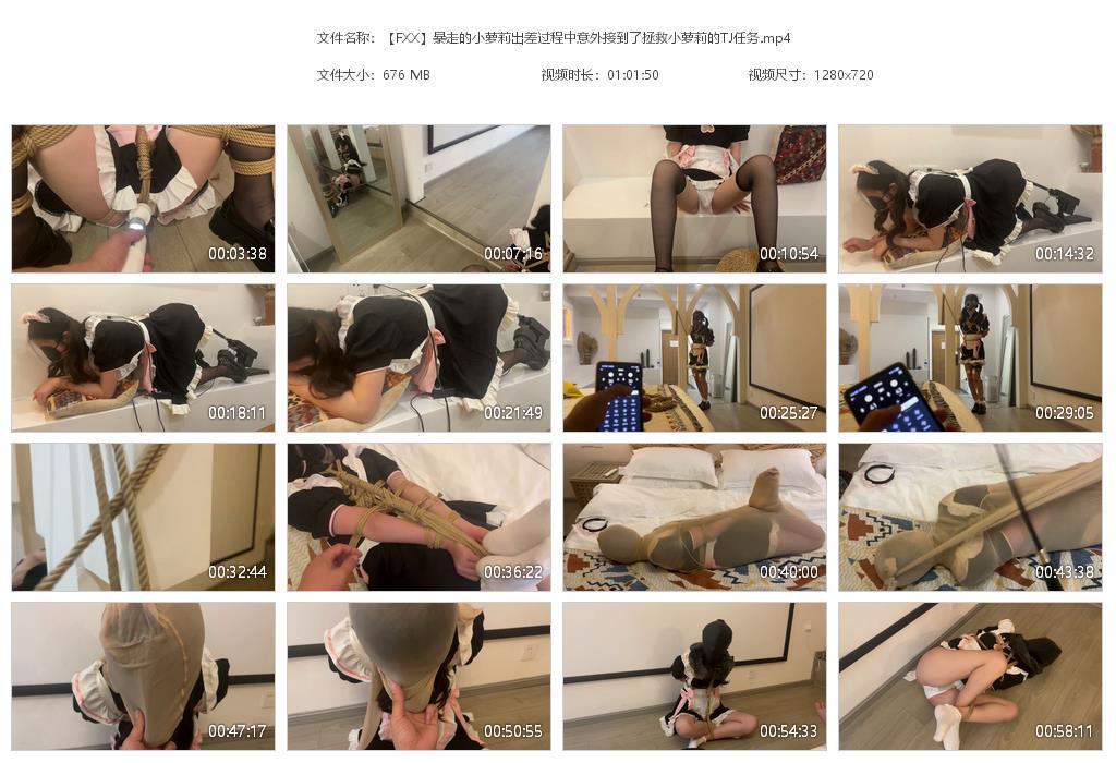 【FXX】暴走的小萝莉出差过程中意外接到了拯救小萝莉的TJ任务