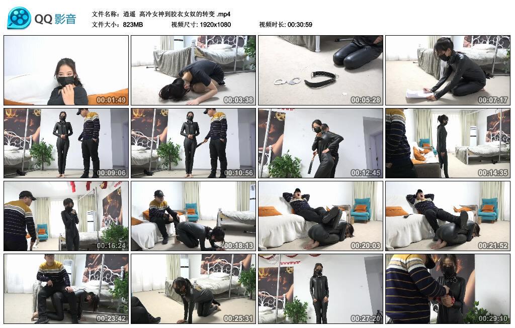 【逍遥】高冷女神到胶衣女奴的转变