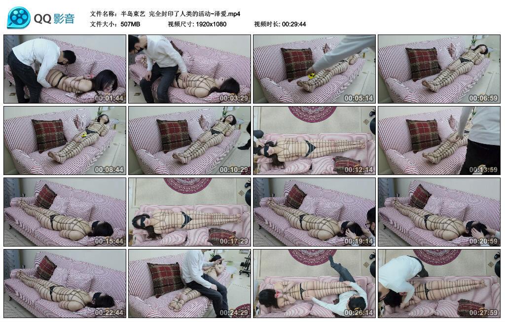 【半岛束艺】完全封印了人类的活动~泽爱