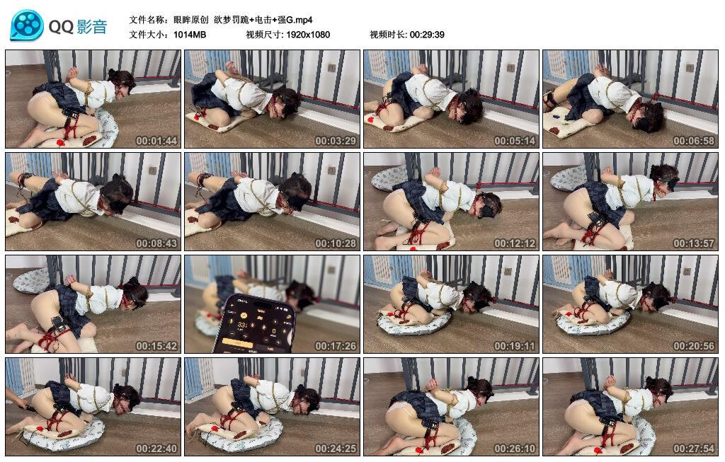 【眼眸原创】欲梦罚跪+电击+强G