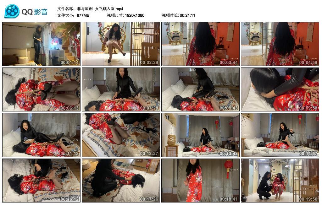 【非与原创】女飞贼入室