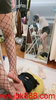【芷晴】捆绑固定网袜jio插吐/吐口水喂食 bf23389