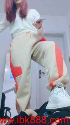 【lisa宝宝】运动女神高帮黑丝调狗 bf23483