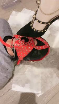 【小劳拉】超重口-强制开口器喂脏水口水呕吐物 bf23376