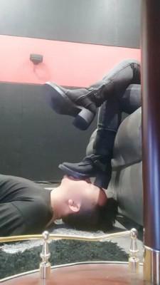 【小贱mt】主播短靴踩脚垫直播【双视角版】 bf23269