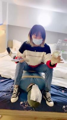 【美离子】五花大绑强制圣水加官窒息 bf23281