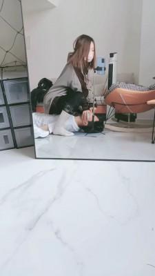 【瑄瑄】晨跑后原味鞋袜辱狗/骑马/踩踏 bf23363