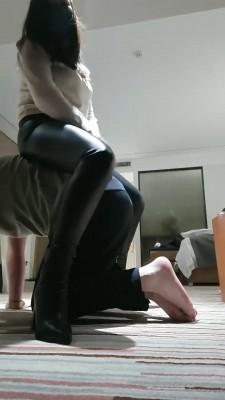 【咩祖】短靴+棉袜辱家奴 bf23253