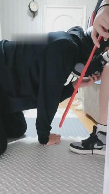 【肆虐】运动后AJ原味袜羞辱 bf10182