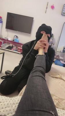 【初见】晨跑后原味脚调狗 bf10137