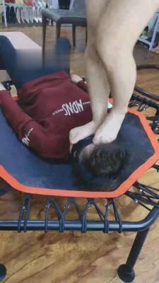 【雪儿】双S白袜全体重踩踏 bf12148