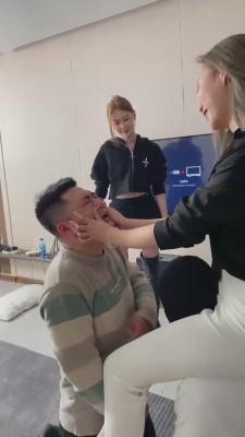 【二宝】175模特入圈首调/踩踏/喂食 bf12190