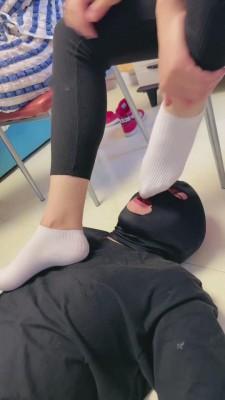 【梦蝶女王】双S把自己的男友当狗虐 bf12126