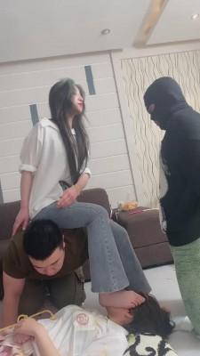 【领主老大】奴下奴专场-呕吐物咀嚼物 bf12131