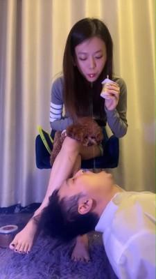 【樱木花椒】美女居家专用脚垫/烟灰缸 bf12073