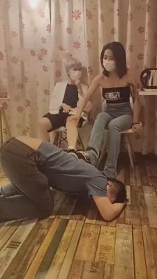 【重庆男神】带上大学室友调教狗奴 bf12106