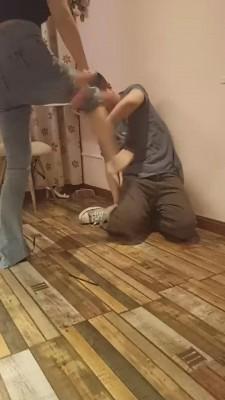 【重庆男神】带上大学室友调教狗奴 bf12106