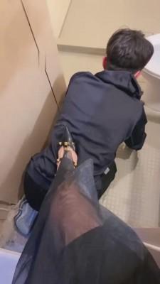 【曼伊】御姐暴力踢踹教训弟弟 bf12096