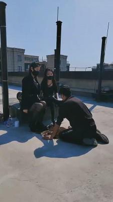 【雪儿】双S户外吃泥巴/踩踏 bf12000