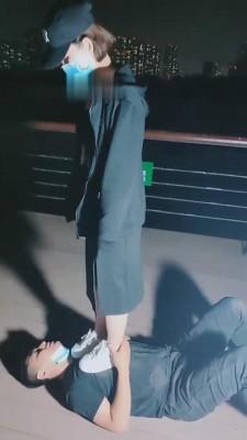 【颜汐】户外重度提档/全体重踩踏【双视角版】 bf12028