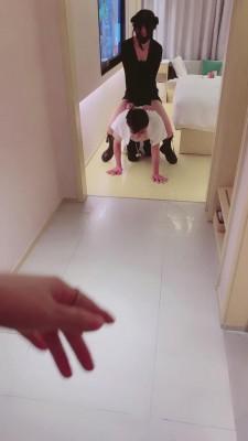 【雨琦】带素人闺蜜玩狗【续集】 bf11969