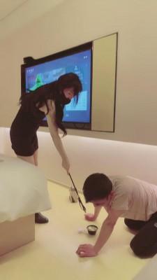 【雨琦】带素人闺蜜玩狗【续集】 bf11969