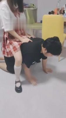 【宝爷】jk小姐姐骑行/喂食 bf11986