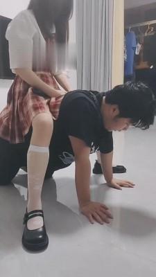 【宝爷】jk小姐姐骑行/喂食 bf11986