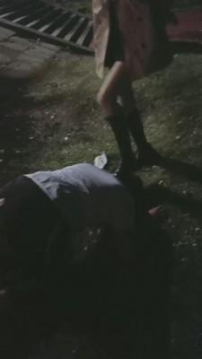 【00后十言】双S户外踩踏羞辱 bf11871