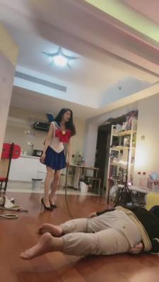 【芷晴】动漫美少女强制捆绑征服坏蛋【完整版】 bf11829