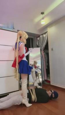 【芷晴】动漫美少女强制捆绑征服坏蛋【完整版】 bf11829