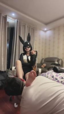 【桃桃老师】兔女郎白丝诱惑调 bf11793