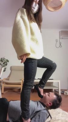 【巴莉女王】强迫舔马丁靴/高跟深喉 bf11798