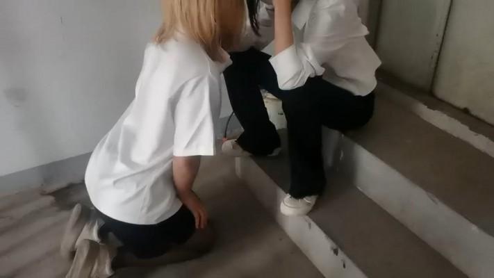 【素人开发】两学生主人sp/吃烟灰楼道内调 bf23155