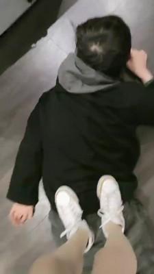 【南茜】小白鞋暴力踢踹 bf23125