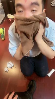 【桃幼幼】长靴S踩踏宠物狗罐头喂食【续集】 bf23134