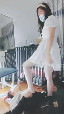【桃子老师】白丝高跟恋足调 bf22963