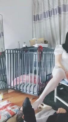 【桃子老师】白丝高跟恋足调 bf22963