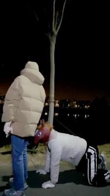 【美离子】户外-骑马遛狗/踩踏食物喂食 bf23001