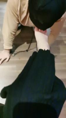 【猫神大人】黑短靴御姐蹂躏 bf22837