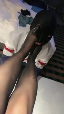 【汐言】黑丝高跟诱惑狗 bf22877