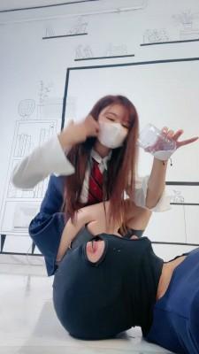 【礼礼大人】超级重口-双S鼻涕浓痰圣水泡面【双视角版】bf22820