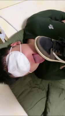 【璐璐】舔脏鞋/初尝圣水/重度耳光/口水 bf22901