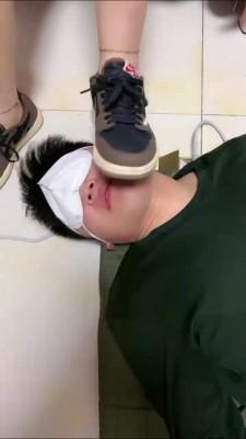 【璐璐】舔脏鞋/初尝圣水/重度耳光/口水 bf22901