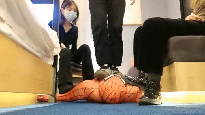 【江婷】带两个素人踩踏蜘蛛侠 bf22836