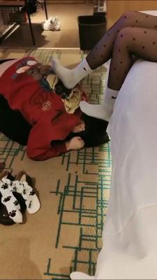 【青岛00后】黑丝棉袜辱客户 bf22905