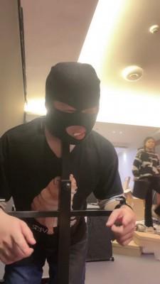 【初见】袜子塞嘴固定囚禁口嗨狗 bf22875