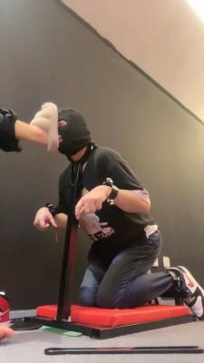 【初见】袜子塞嘴固定囚禁口嗨狗 bf22875